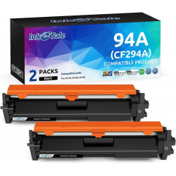 INK E-SALE Replacement for HP CF294A Black Toner Cartridges, 2 packs